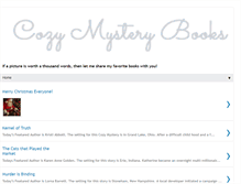 Tablet Screenshot of cozymysterybooks.com